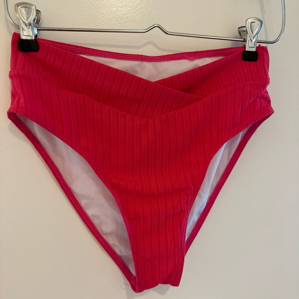 Hot pink swim bottom